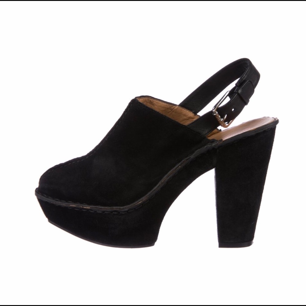 KORS for Micheal Kors blk suede platform
